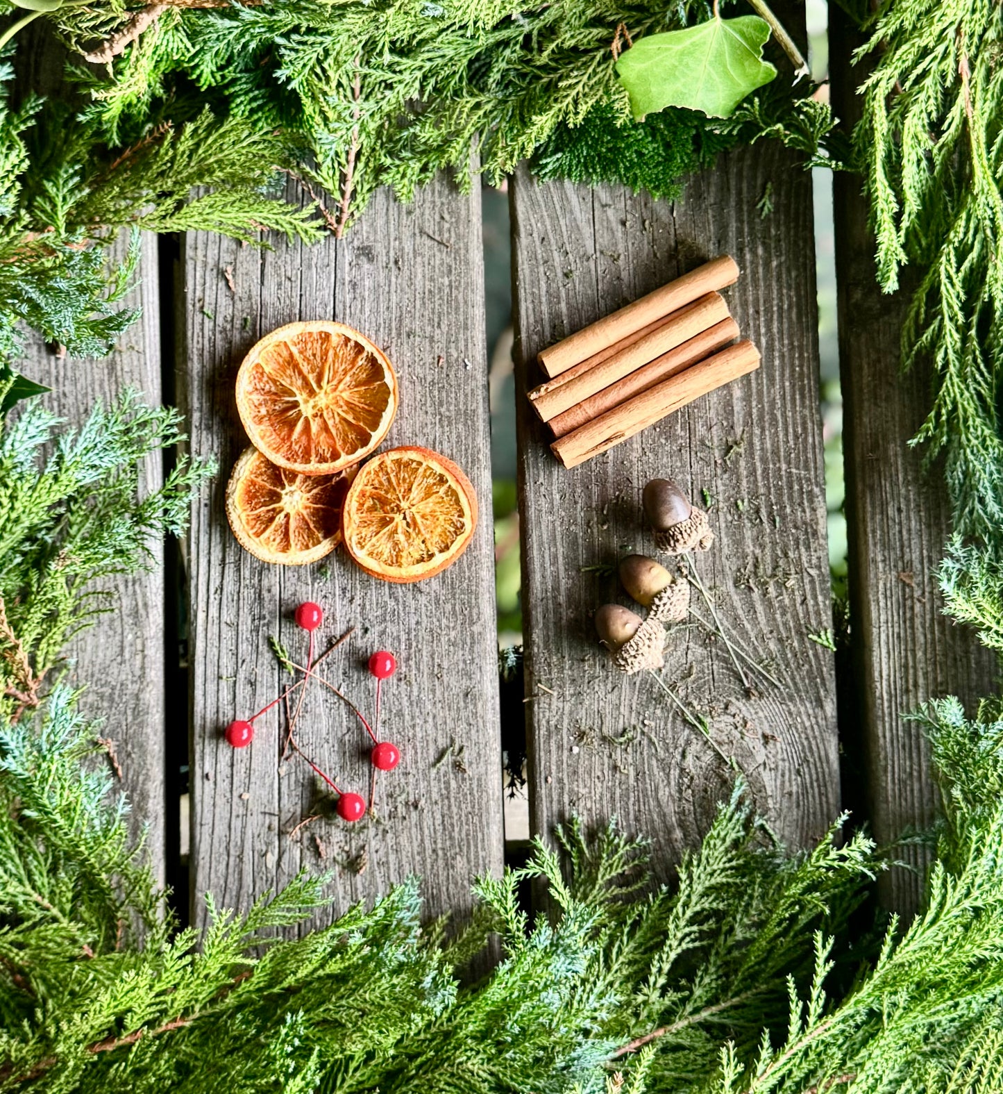 The Burton Wreath Kit – Fresh DIY Christmas Wreath (Optional Moss Upgrade)